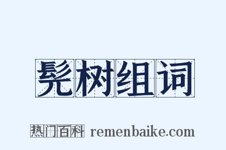 髡树组词是什么意思的图片